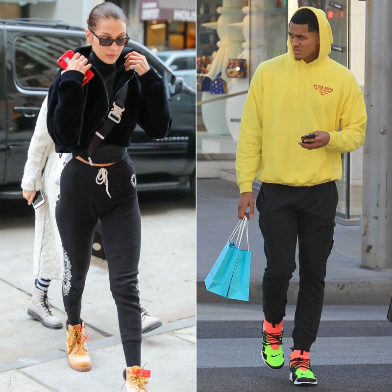 Bella Hadid y Jordan Clarkson