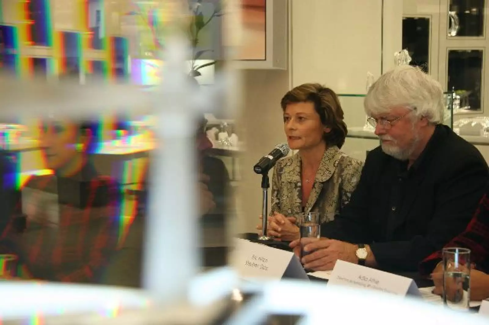 Presentación Steuben Glass.