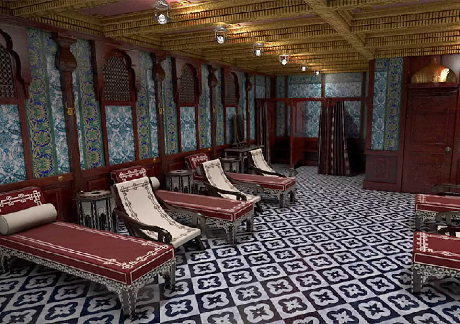 Además contará con alberca, baños turcos, gimnasio y lugares para fumar.