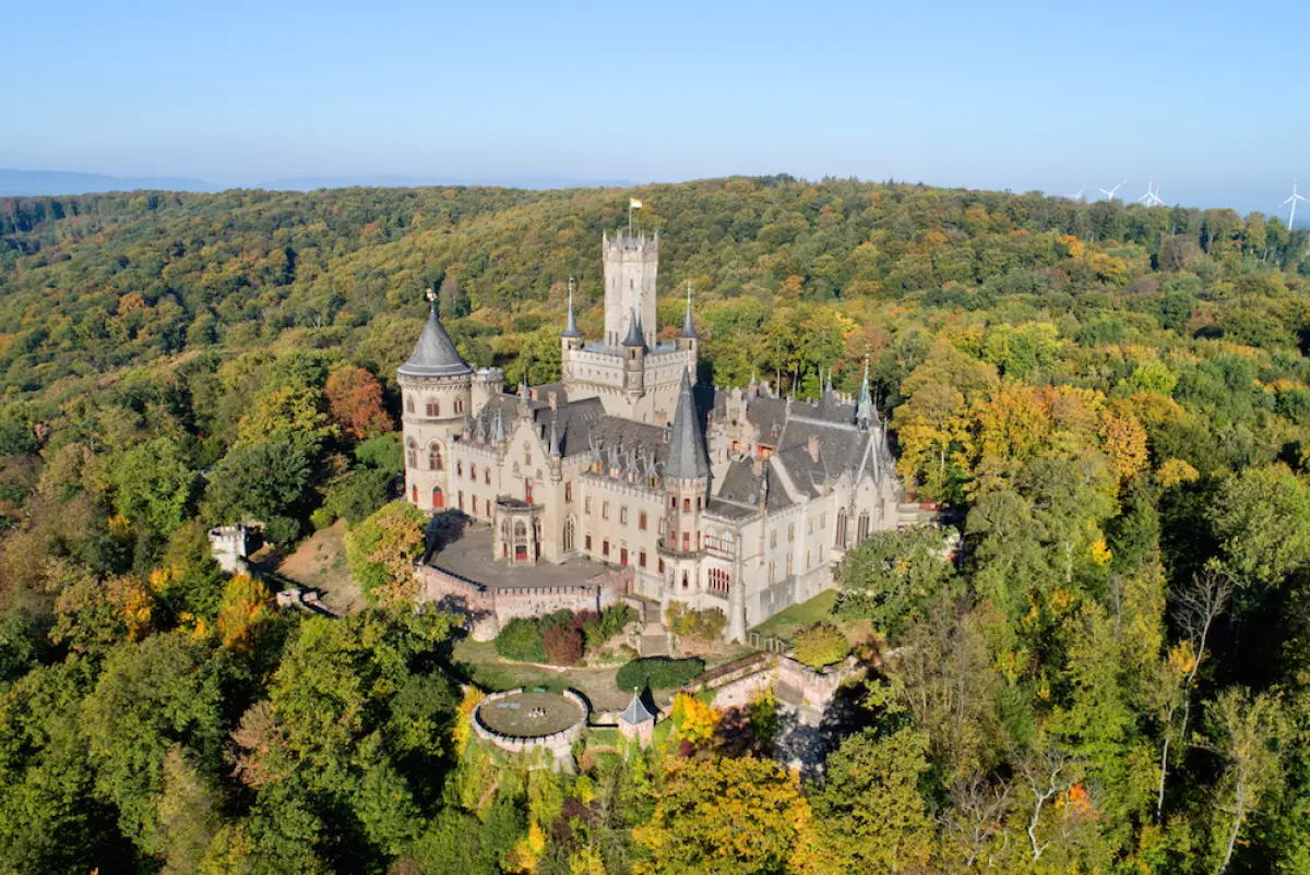 Golden October at Marienburg Castle