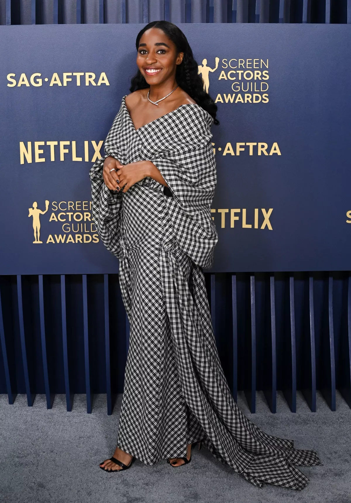 Ayo Edebiri en los SAG Awards