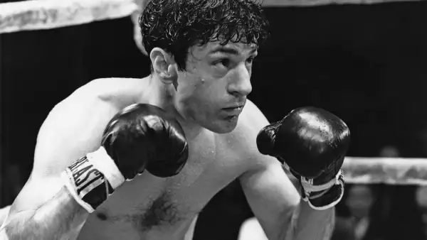 Robert De Niro como Jake LaMotta en Raging Bull (1980)