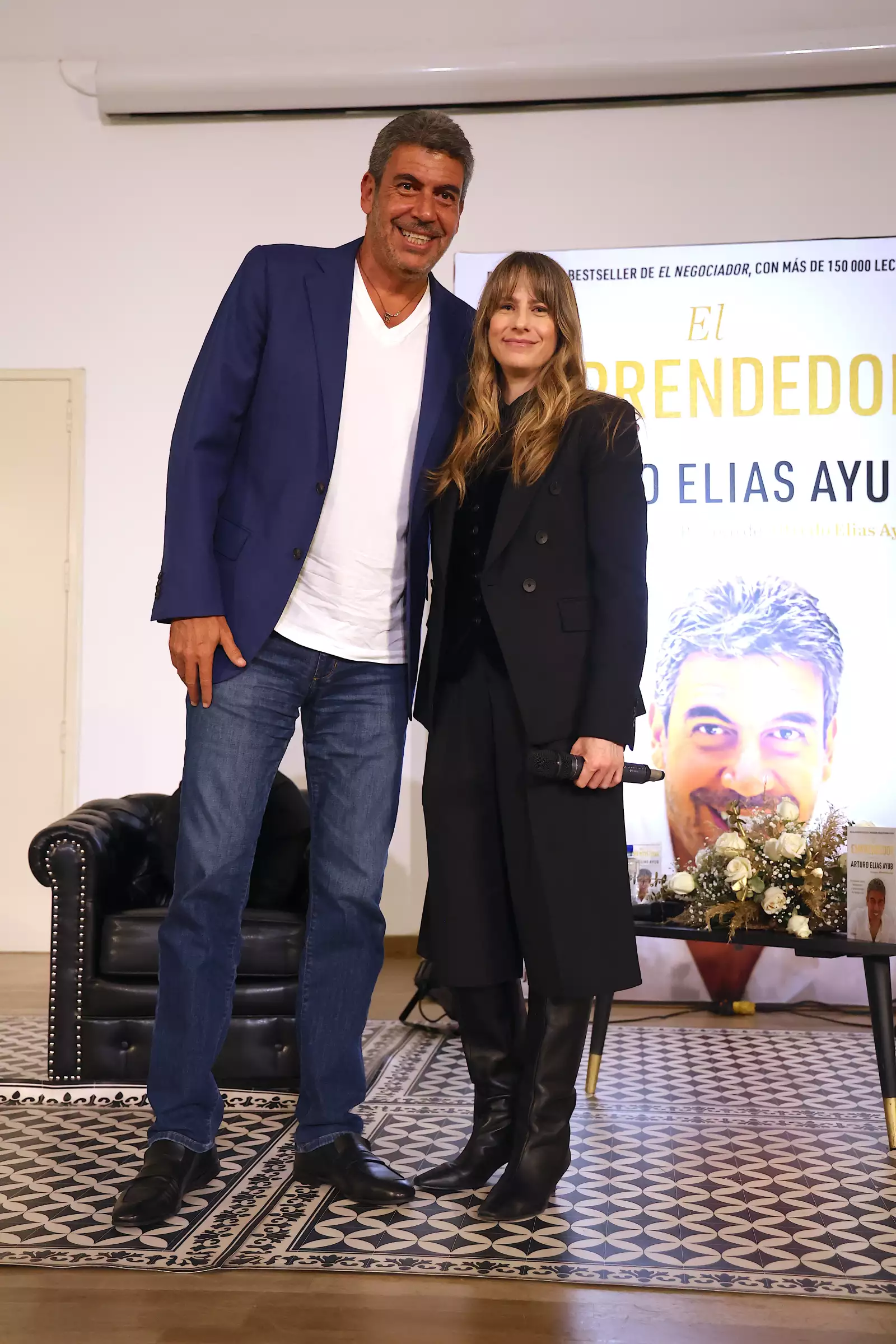 Arturo Elías Ayub e Ilana Sod