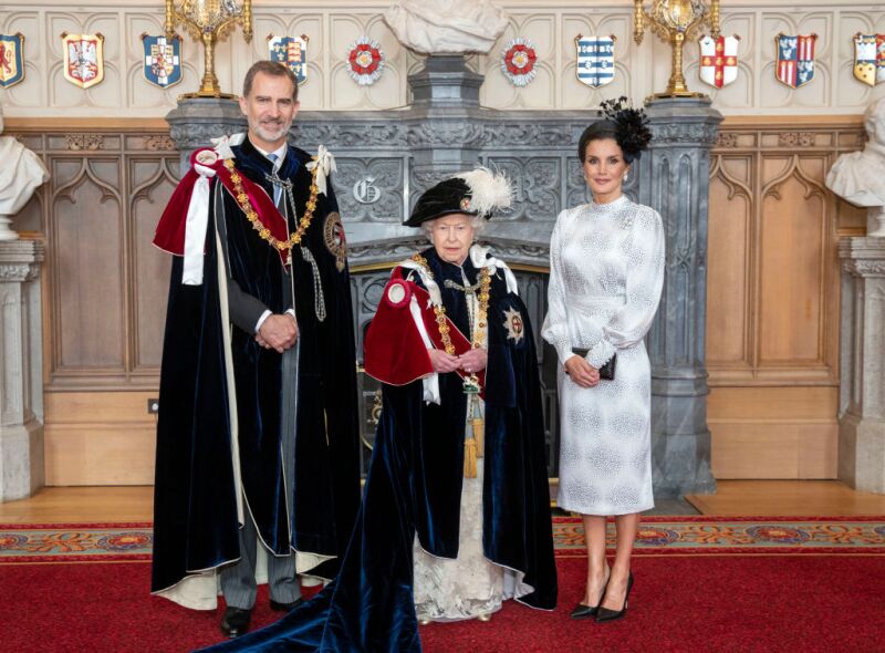 Order Of The Garter Service At Windsor Castle