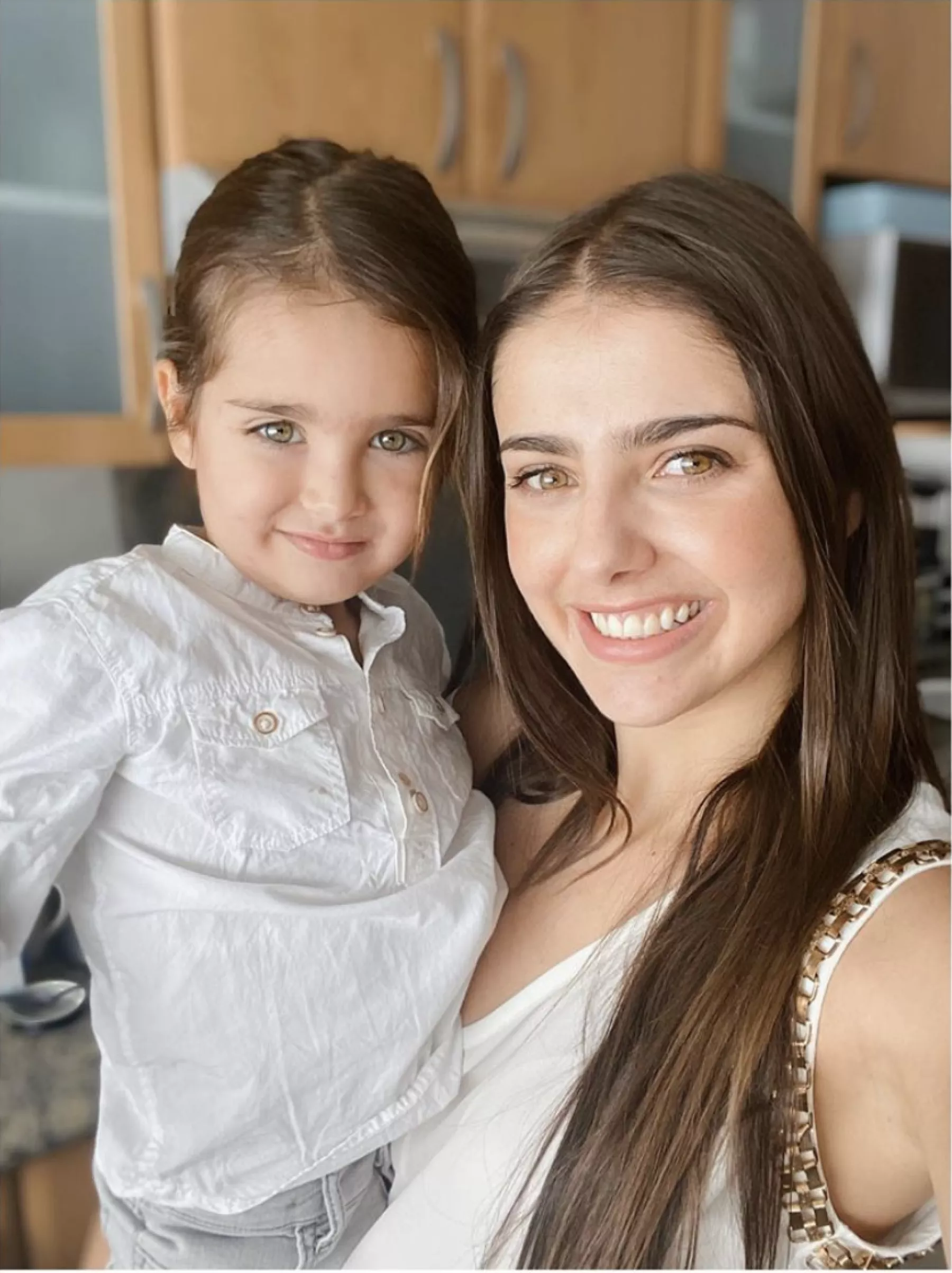 Michelle Renaud y su hijo Marcelo