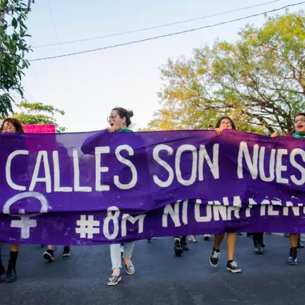 International Women's Day In Colima, Mexico