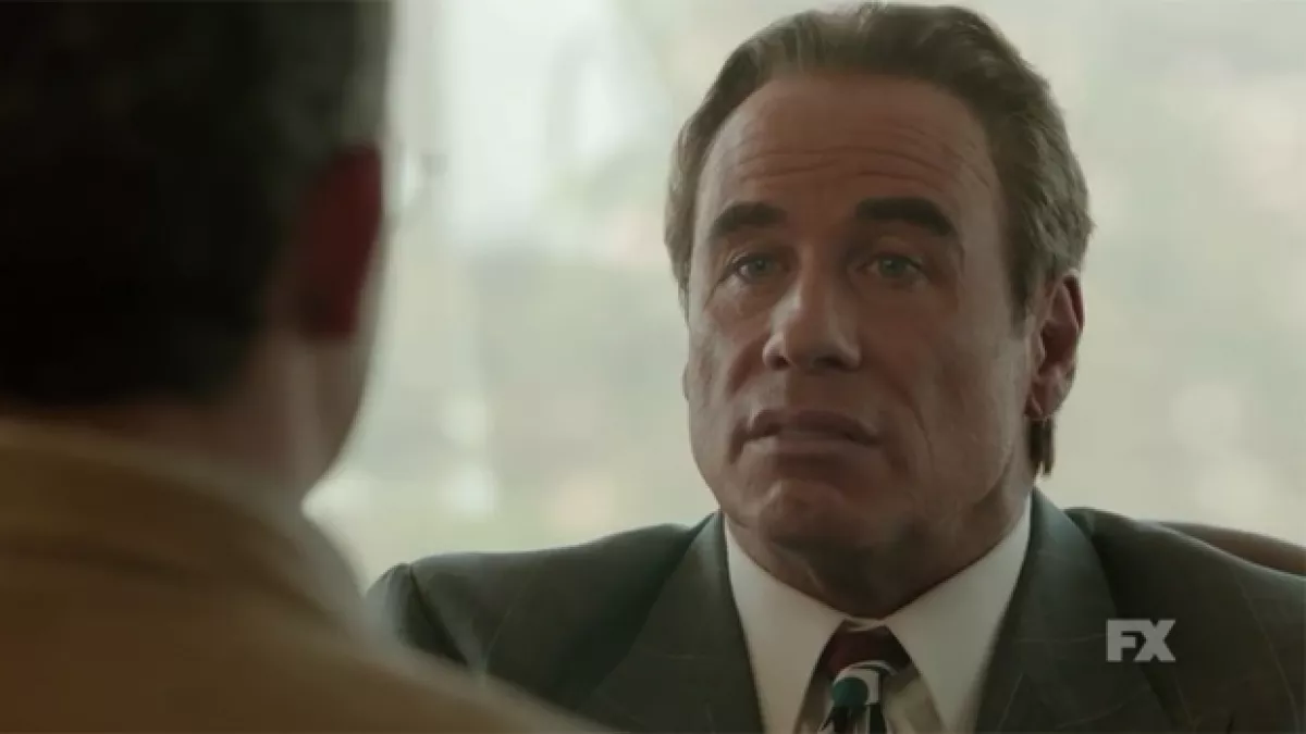 El actor interpreta al afamado abogado Robert Shapiro en la nueva serie, American Crime Story: The People V OJ Simpson.