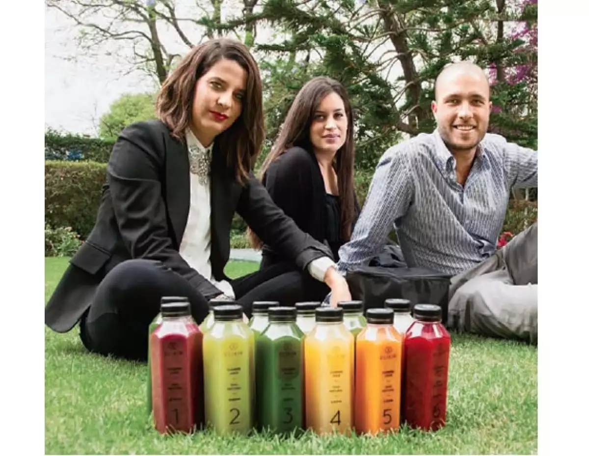 Lucia, Barbara y Gilles nos mostraron la nueva imagen de Elixir Detox.