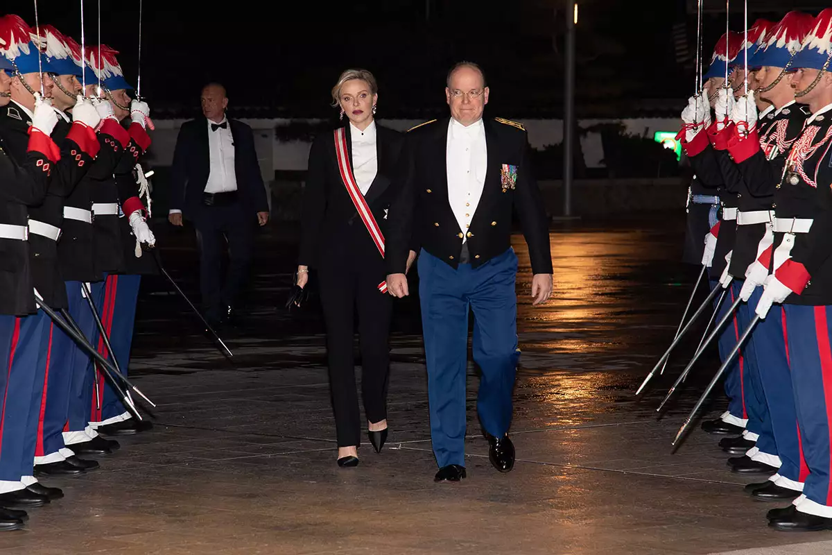 Charlene y Alberto de Mónaco