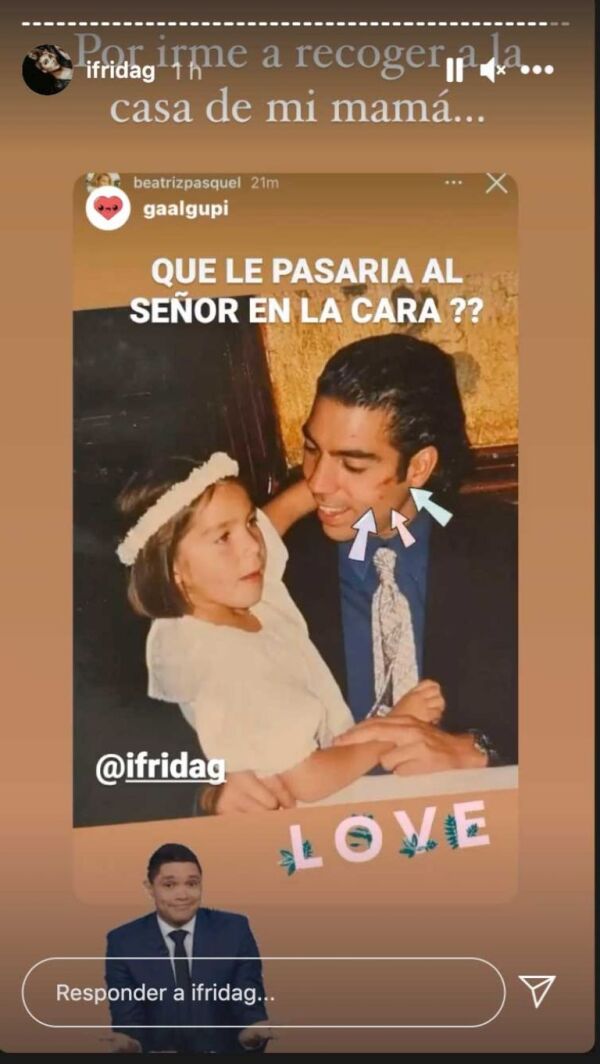 Frida Sofía y Pablo Moctezuma