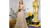 La ganadora a Mejor Actriz le confesó a Ellen DeGeneres que el domingo pasado su esposo y ella, durmieron con dicho premio.