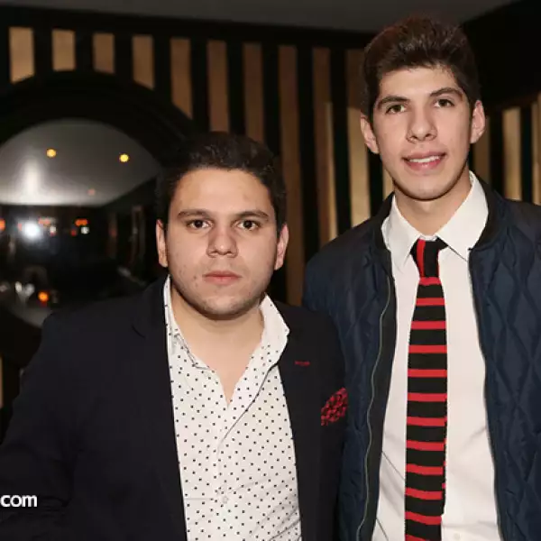 Josue Correa y Andrés Zaragoza