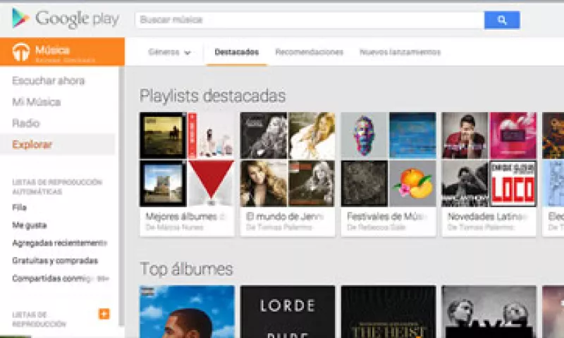 Quienes lo contraten tendrán derecho a un casillero digital para almacenar 20,000 canciones. (Foto: Cortesía Google)