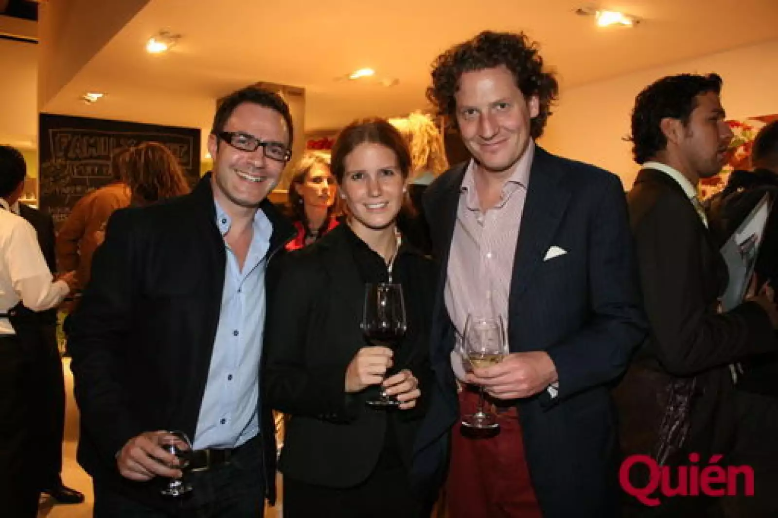 Diego Haas, Tatiana de Germán Ribon, Nicolás Montecchi