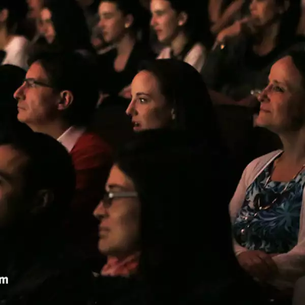 Roberto Gómez, María Apenella y Marcela Gómez