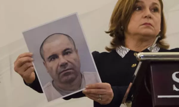 'El Chapo' escapó por un boquete hecho por sus cómplices en la zona de regadera de su celda, que lo llevó hacia un túnel (Foto: Cuartoscuro/Archivo)