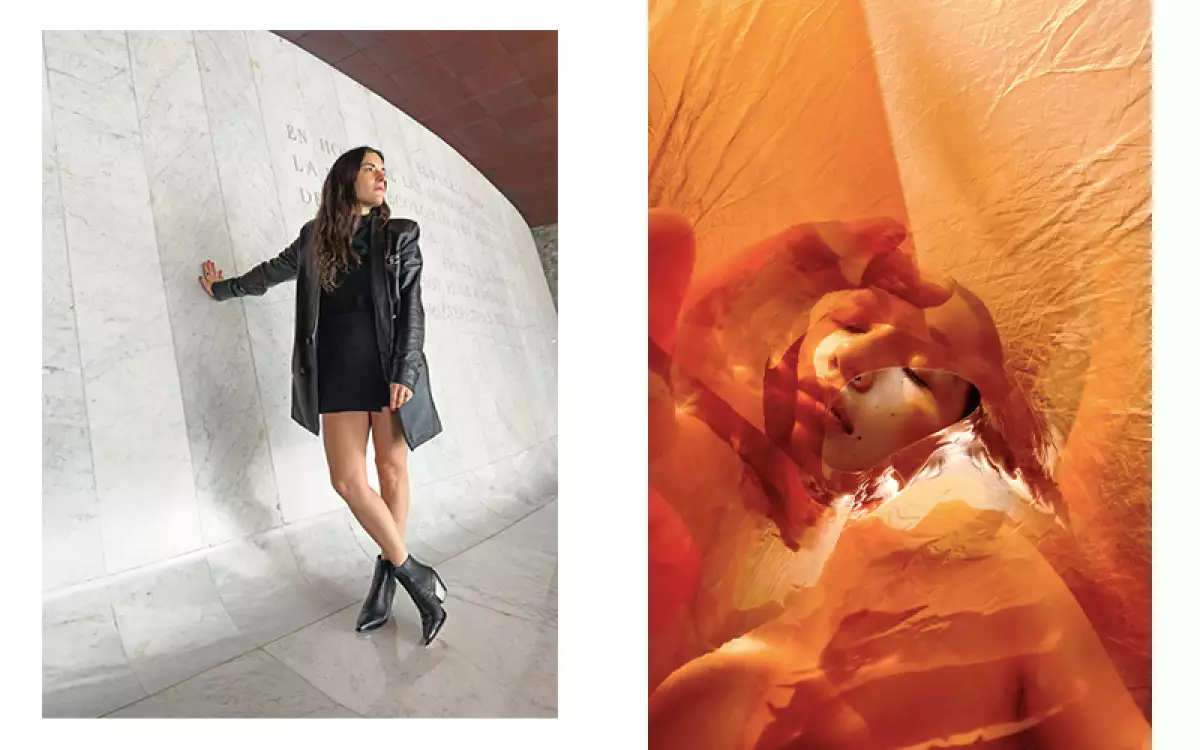 Karla Lisker y su obra.