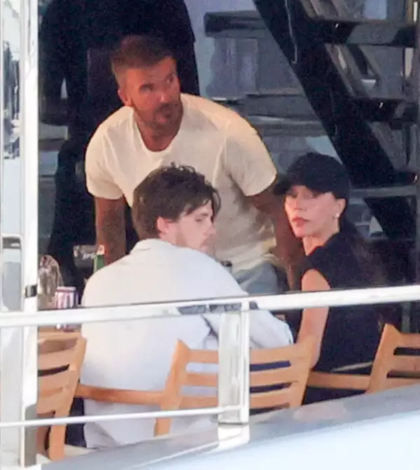 EXC David Beckham, Victoria Beckham, Cruz Beckham