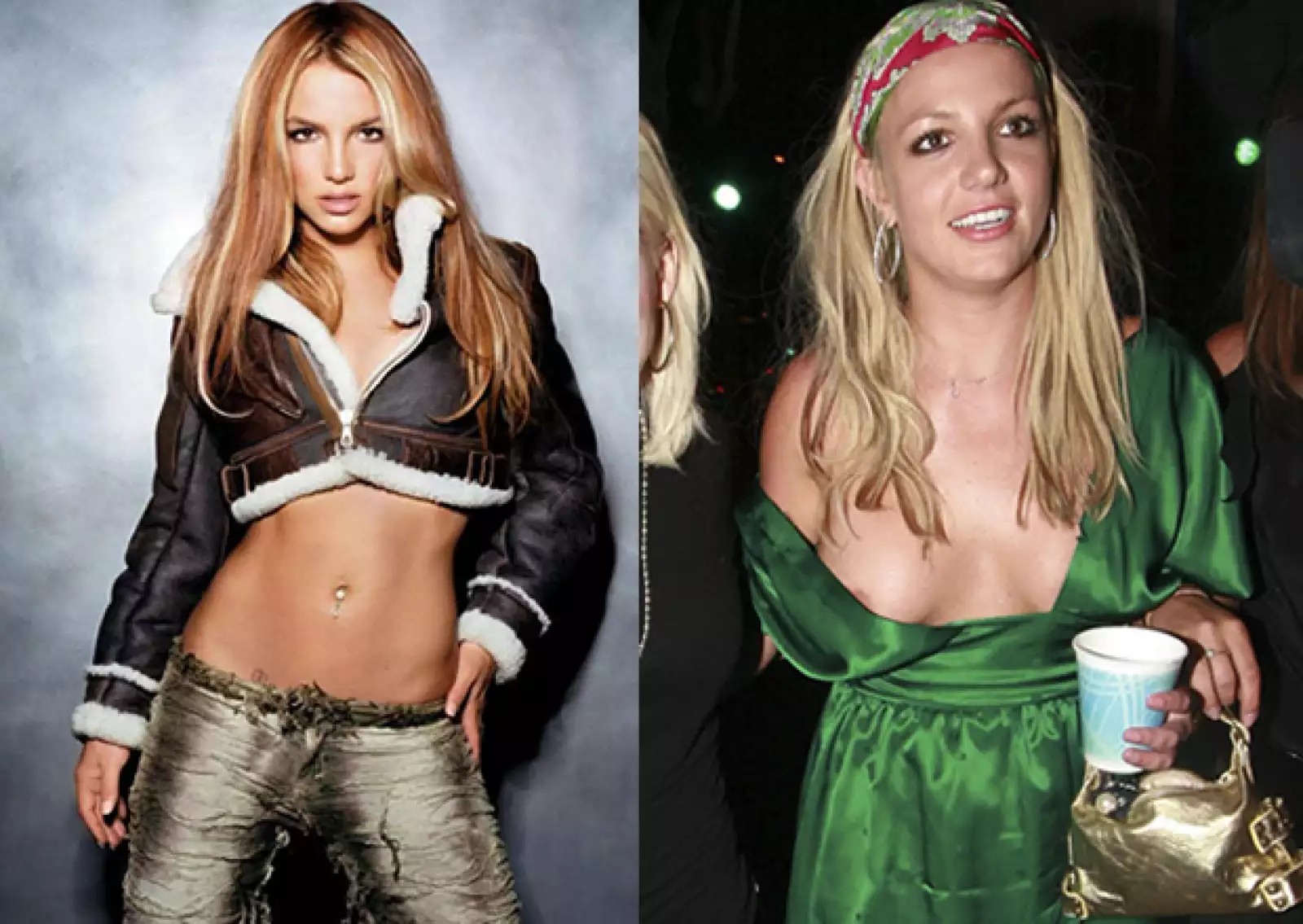 Todo comenzó con un par de salidas, después con un poco de desfiguros hasta llegar al punto en el que Britney perdió su carrera. Hoy aún la recupera pero poco queda de la princesa del pop.