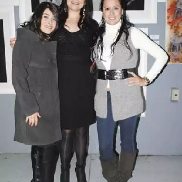 Daniela Rincón Gallardo,Cristina Perez y Mellisa Tizcareño