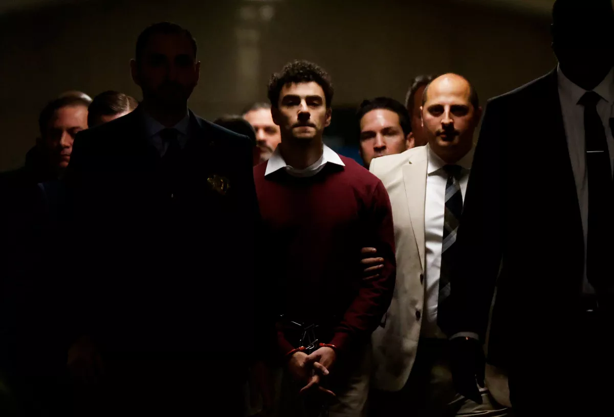 UnitedHealthcare CEO Murder Suspect Luigi Mangione at State Court, New York, United States - 23 Dec 2024