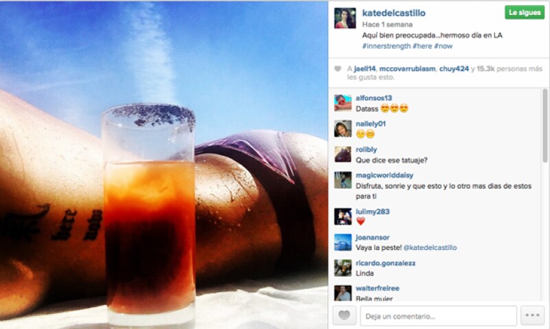 La actriz compartió que se encuentra en una de las etapas más plenas de su vida y así lo demuestra también en Instagram.