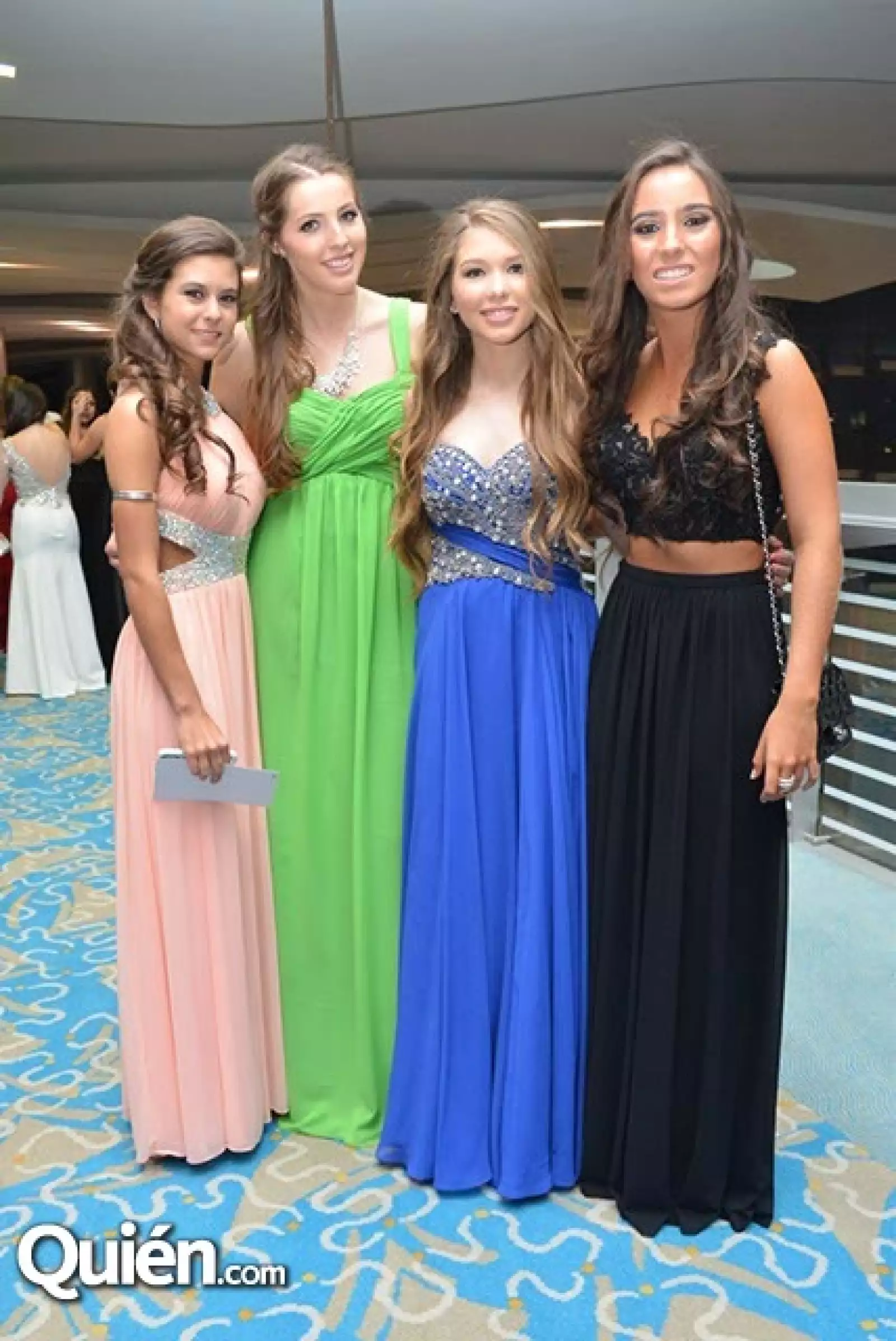 Paulina Aguilar,Pilar Riesgo,Melissa Guajardo e Isabella Rodríguez.