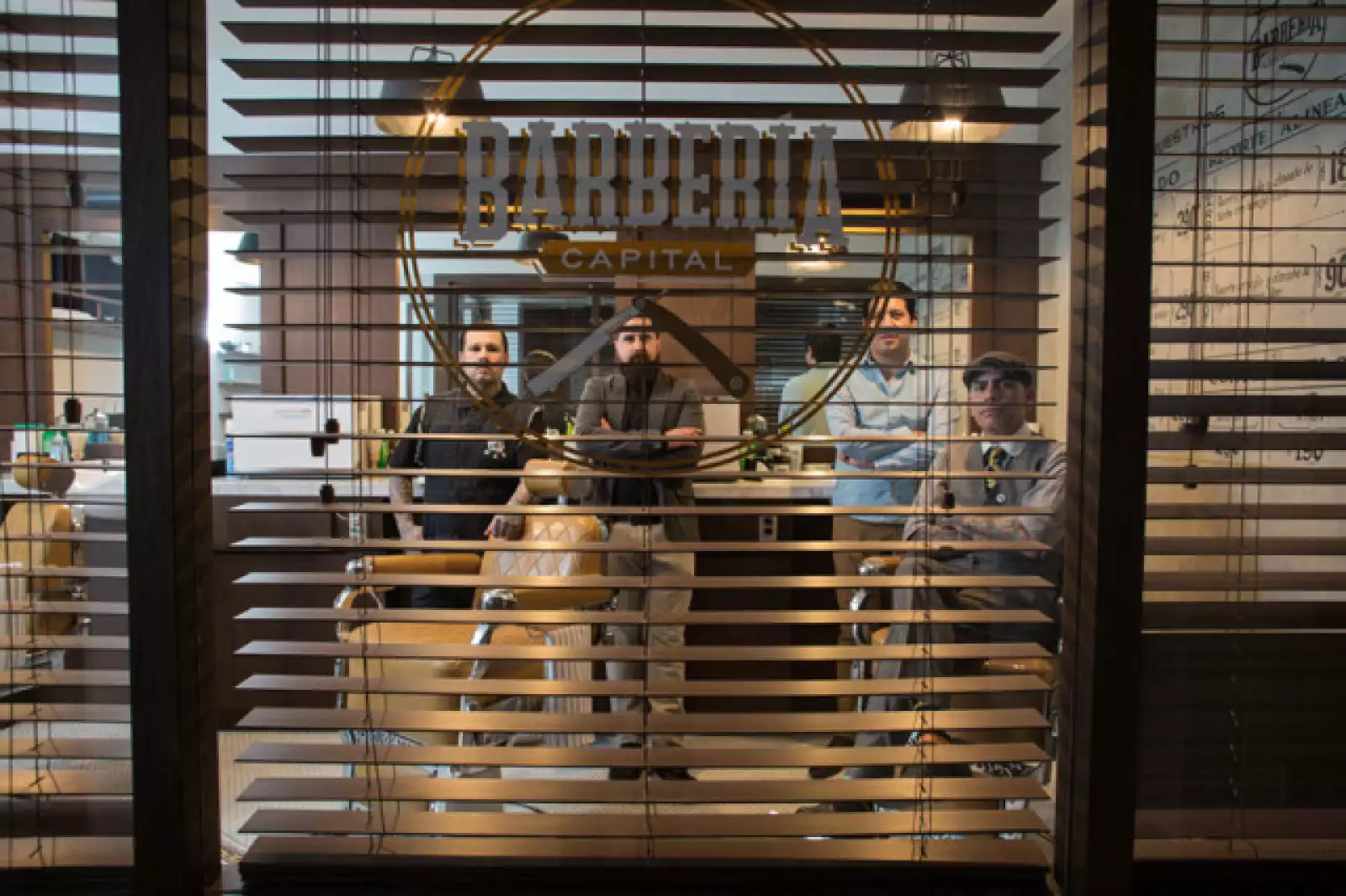 Scott Serrata, Marco Saldaña, Alejndro Lepe y Pedro Zermeno