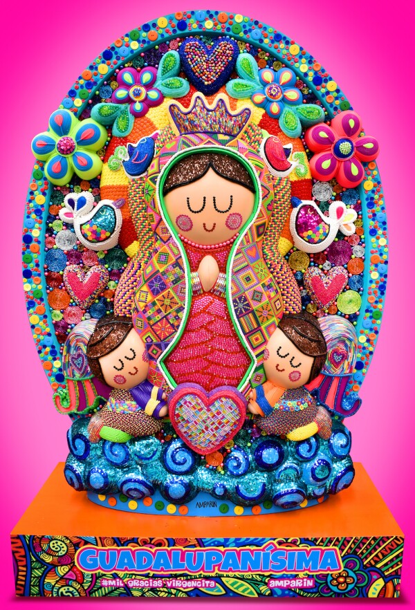 Las Virgencitas De Distroller Seran Expuestas En Paseo De La Reforma Recuerdan con memes canto de itatí cantoral a la virgen de guadalupe. las virgencitas de distroller seran