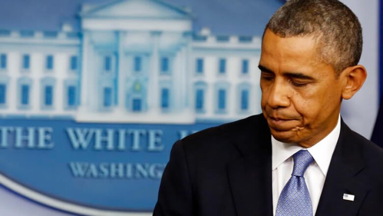 El presidente Barack Obama acusó a los republicanos de estar demasiado comprometidos con los conservadores del Tea Party en la Cámara de Representantes.