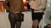 Carmiña Peralta y Raquel Gordillo