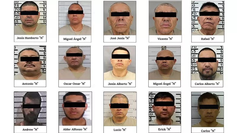 Los 29 narcos enviados a Estados Unidos son clasificados como terroristas