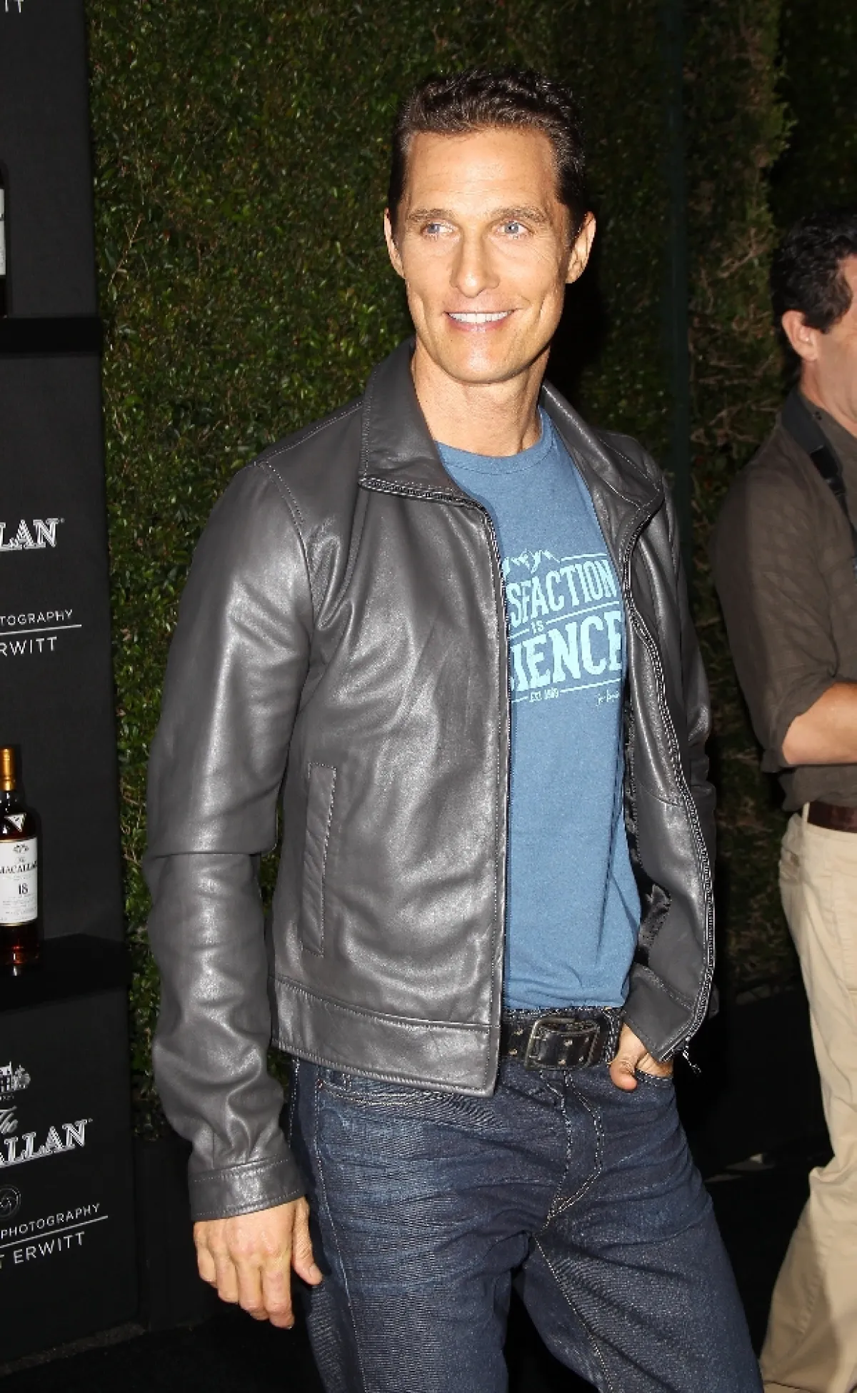 Matthew McConaughey es amigable hasta la muerte.