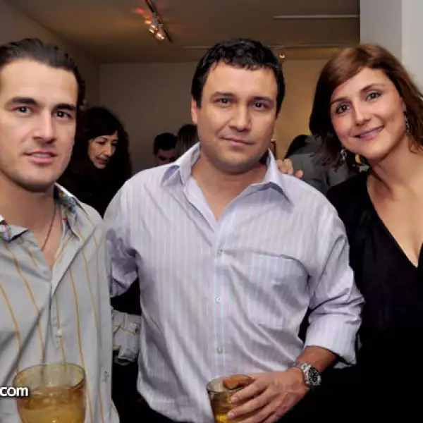 Alberto Villarreal, Juan Pablo García y Carolina Vega