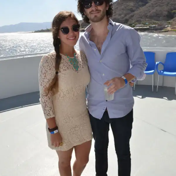 Arantza Razón y Christian Serrano