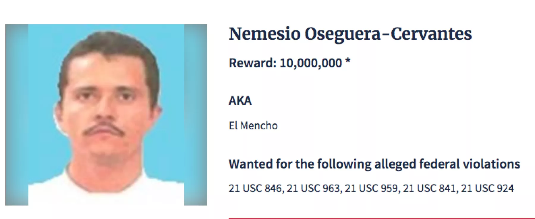 el mencho dea