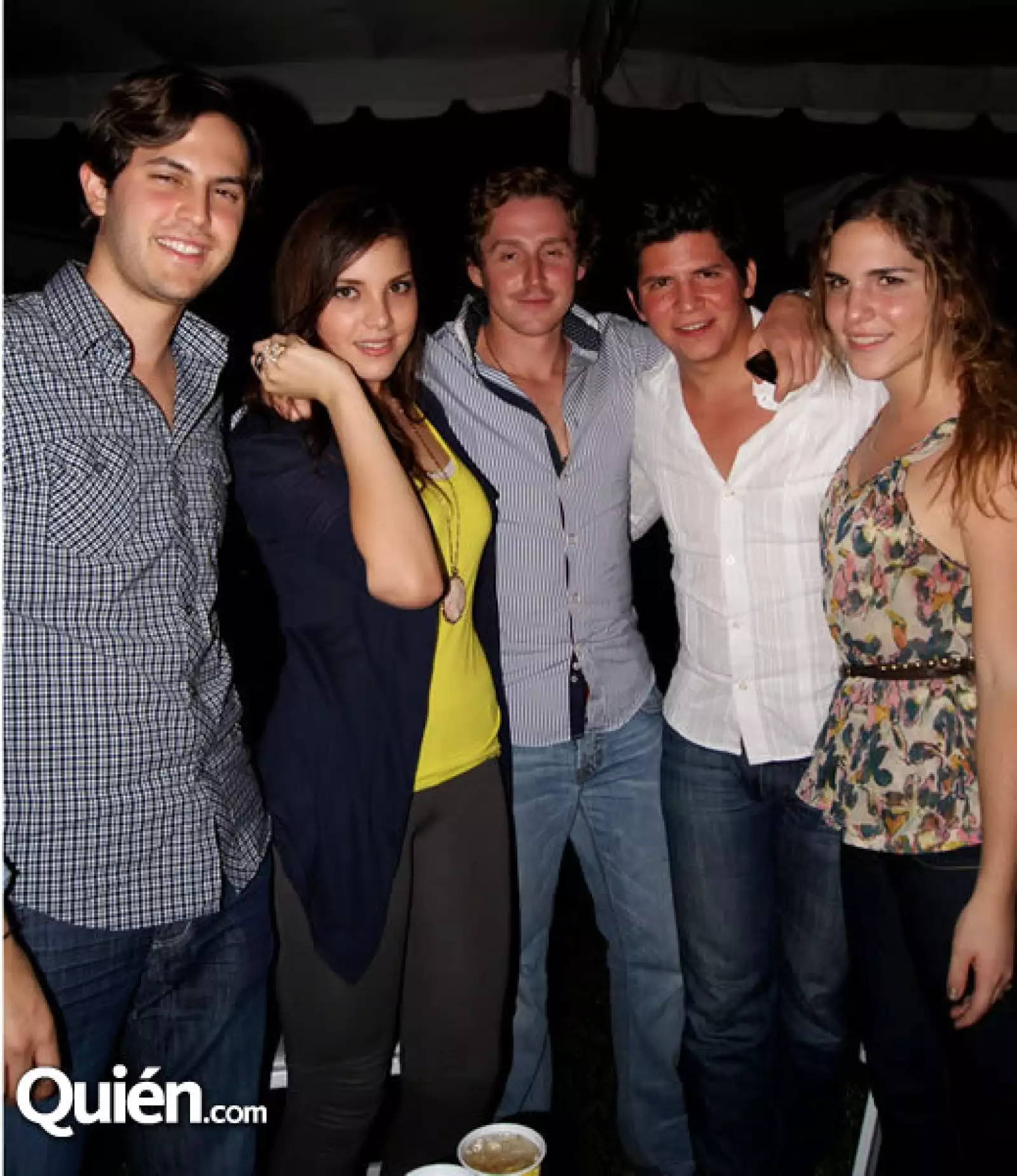 Fernando Zambrano,Lizbeth Espinoza,Maximiliano Lance,Rogelio Villarreal y Bárbara Barrera