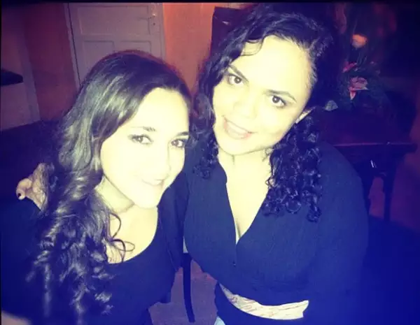 Sherlyn y Mariana Gómez del Campo.