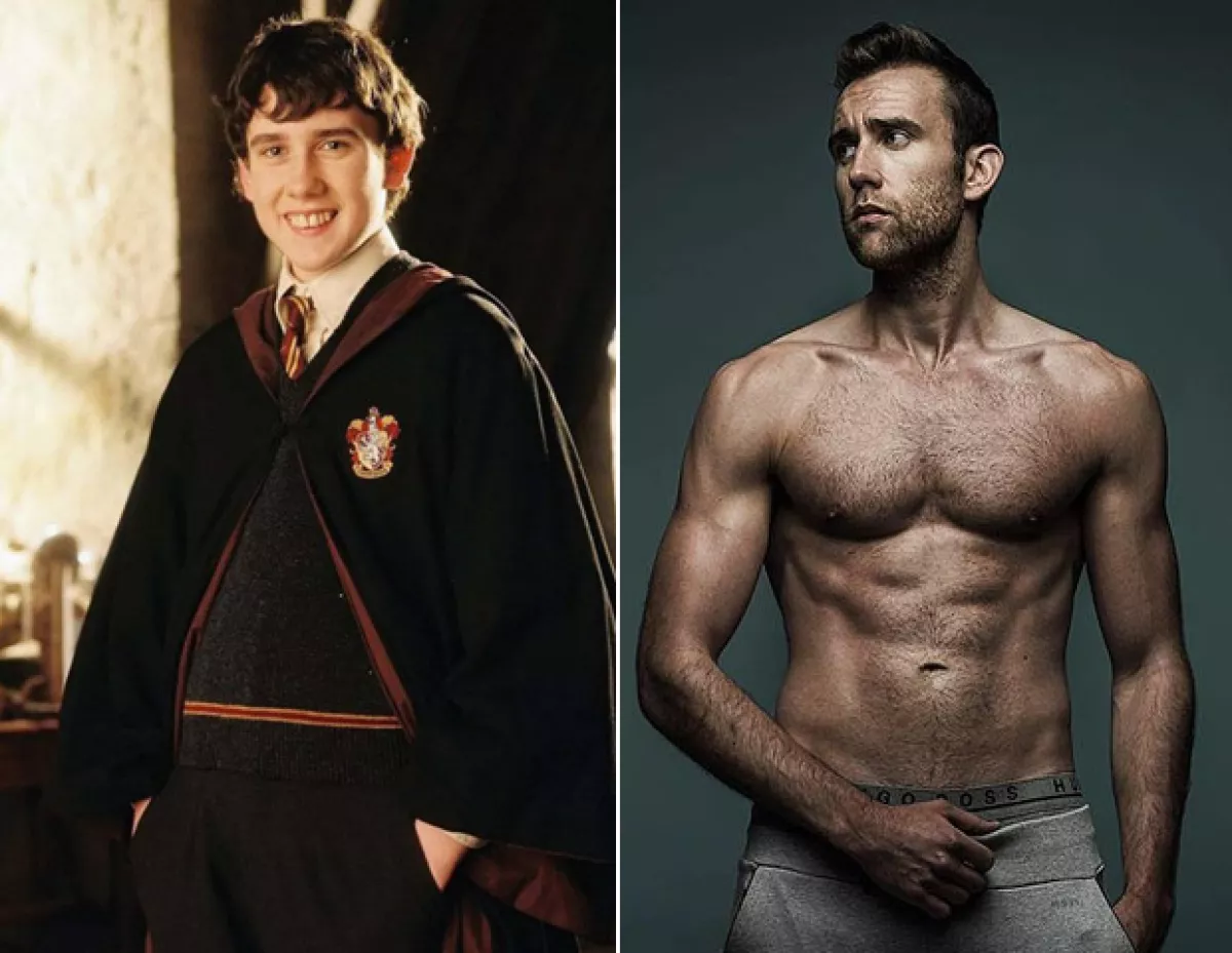 Matthew Lewis no necesitó magia para ser sexy.