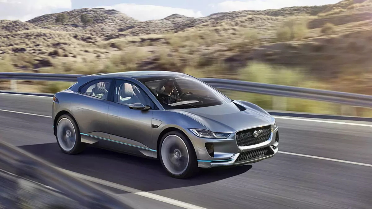 Jaguar presenta la I-PACE, su primer camioneta 4x4 eléctrica