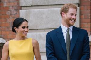 Meghan Markle y el príncipe Harry