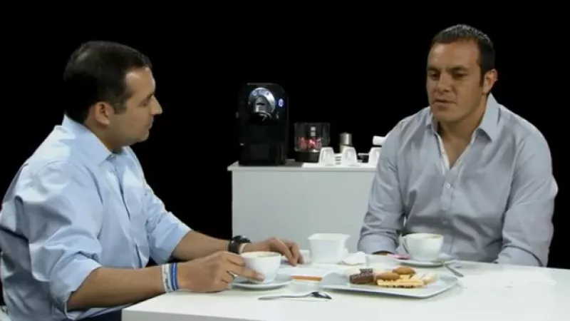 charla entre cordero y cuauhtemoc 