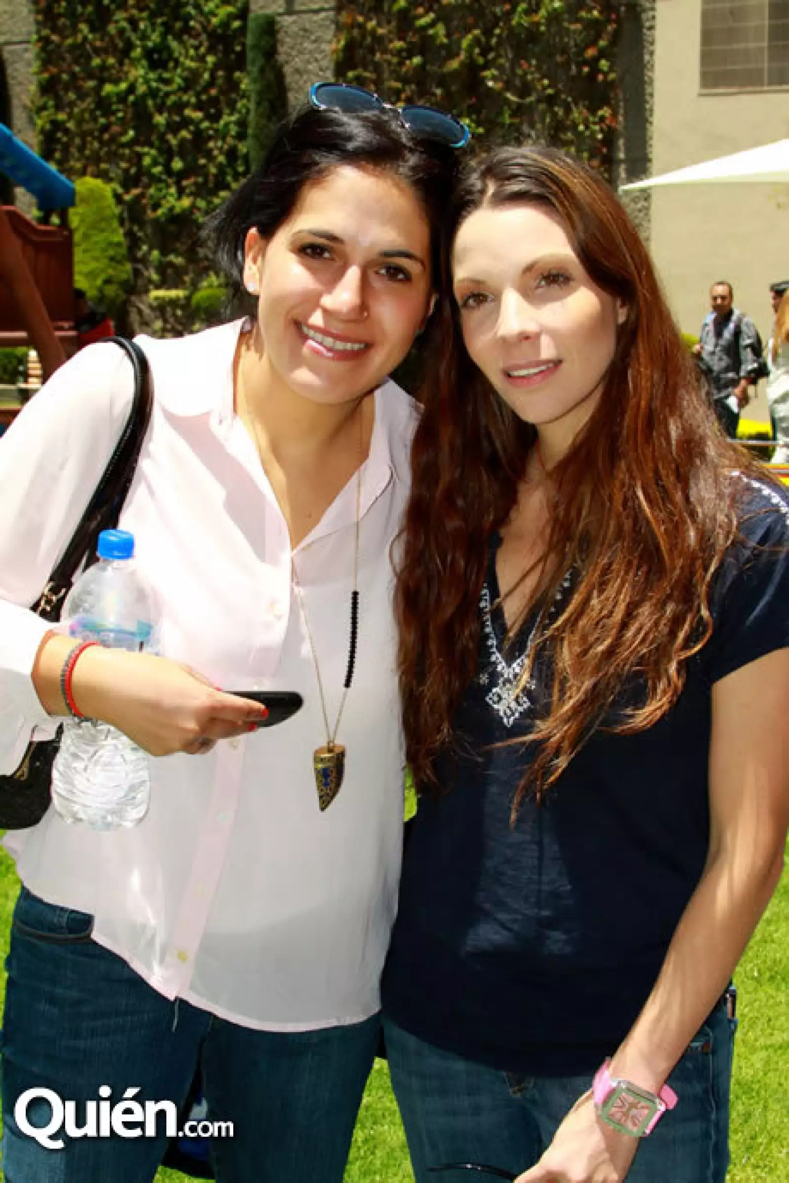 Lorena Martínez y Andrea Díaz Ordaz