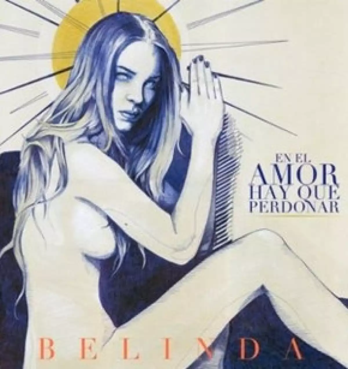 Hoy la actriz compartió con todos sus seguidores de Twitter otro fragmento de su canción “En el amor hay que perdonar”, además ya circula una supuesta portada del CD.