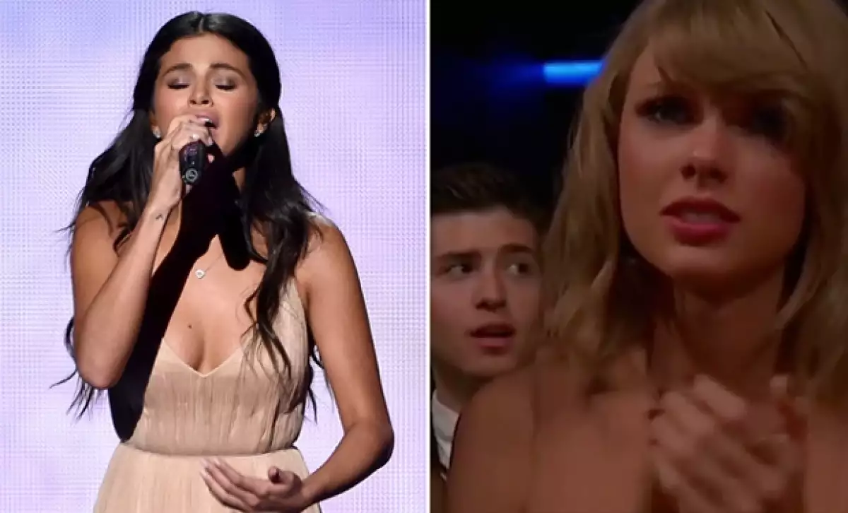 La cantante interpretó por primera vez el tema "The Heart Wants What It Wants" dedicado a su ex novio, que conmovió también a su amiga Taylor Swift durante los AMA's.