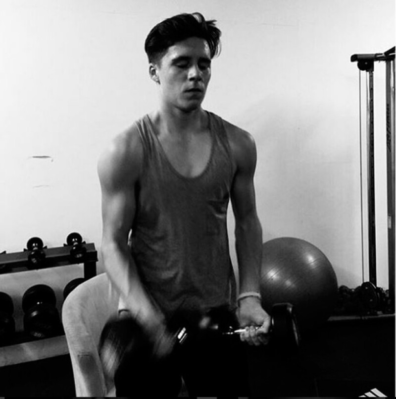 Brooklyn Beckham.