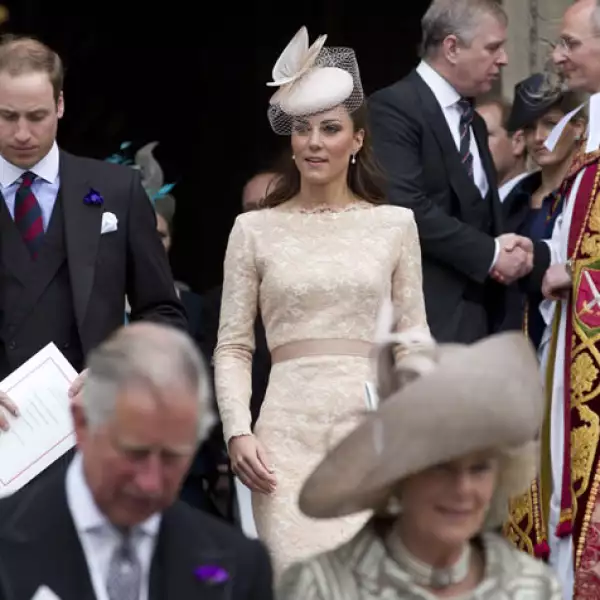 Sin duda Guillermo y Kate volvieron a ser la pareja más elegante del evento.