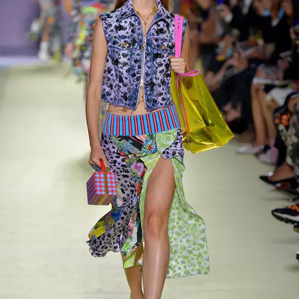 Versace show, Runway, Spring Summer 2019, Milan Fashion Week, Italy - 21 Sep 2018