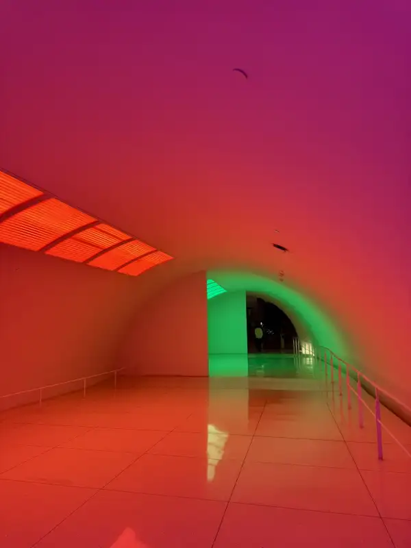 Túnel de Carlos Cruz-Diez: el color convertido en espacio