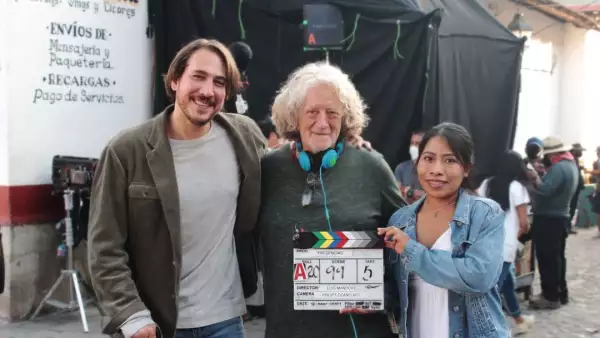 Alberto Ammann, Luis Mandoki y Yalitza Aparicio